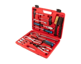 Набор инструментов для обслуживания тормозной системы WIEDERKRAFT, 15 предметов WDK-214600