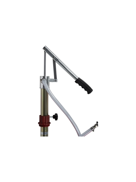 Маслораздаточный ручной насос WIEDERKRAFT без шланга, с лейкой для бочек WDK-940