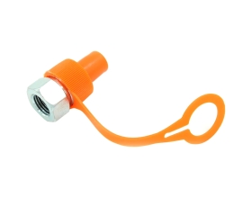 Разъем быстросъемный для гидравлики 1/4" - "папа" WIEDERKRAFT WDK-87211