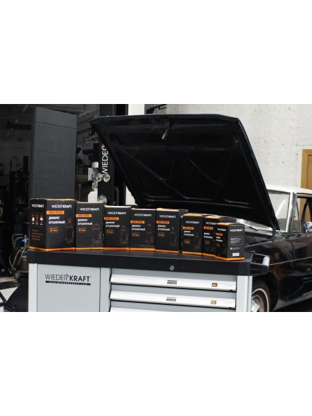 Бутылочный гидравлический домкрат 4т, высота 180-360 WIEDERKRAFT WDK-81040