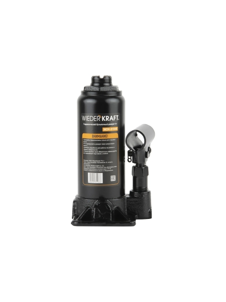 Бутылочный гидравлический домкрат 4т, высота 180-360 WIEDERKRAFT WDK-81040
