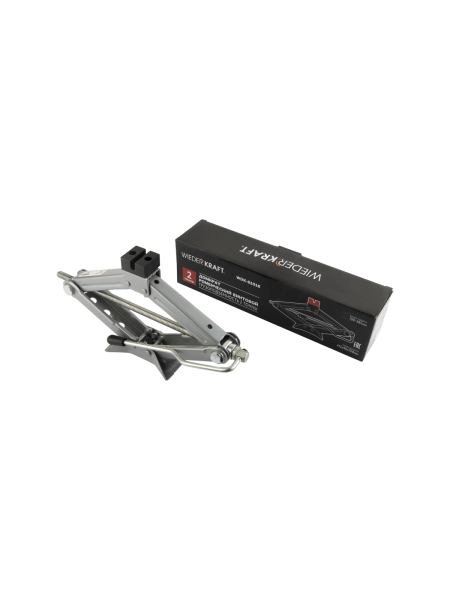 Домкрат ромбический винтовой WIEDERKRAFT 2 тонны WDK-81016