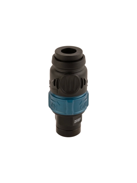 Композитное пневматическое быстроразъемное соединение WIEDERKRAFT с предохранителем, внутренняя резьба F1/4 WDK-820SFS