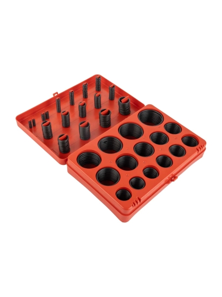 Набор уплотнительных колец KRAFTAIR резиновых, черных, 382 шт WDK-214046