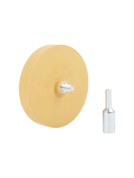 Диск-резинка для удаления остатков клея с адаптером 86 мм WIEDERKRAFT WDK-65129D