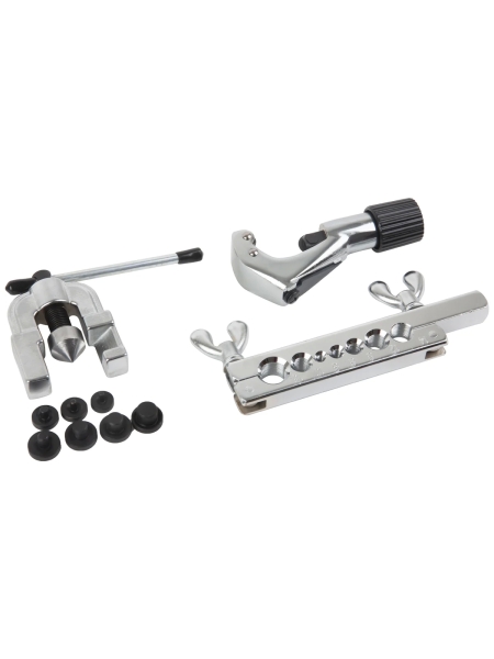 Набор для развальцовки и резки трубок WIEDERKRAFT 5, 6, 8, 10, 12, 14, 16 мм WDK-214325