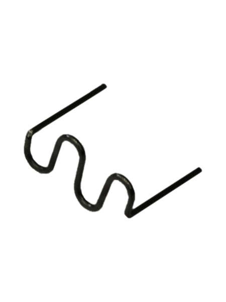 Скобы волнового типа для ремонта пластиковых деталей (0.8 мм, 100 шт.) WIEDERKRAFT WDK-65082