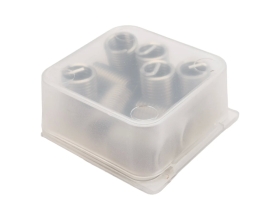 Резьбовые вставки WIEDERKRAFT M12x1,75, 2,5d, 10 предметов WDK-IN12172