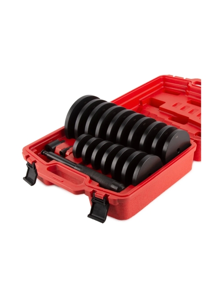 Набор оправок для выпрессовки/запрессовки подшипников и РМИ WIEDERKRAFT 70-150 мм WDK-214900