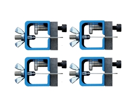 Комплект стыковых сварочных зажимов WIEDERKRAFT 4 шт WDK-65943