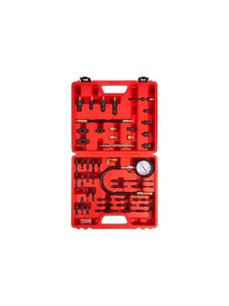 Компрессометр в наборе для дизельных и бензиновых ДВС WIEDERKRAFT WDK-214306D