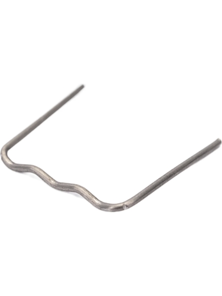 Скобы волнового типа для ремонта пластиковых деталей (0.8 мм, 100шт.) WIEDERKRAFT WDK-65084