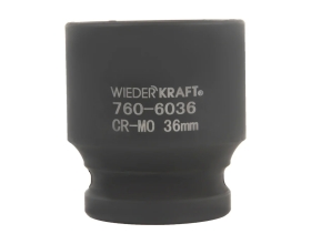Головка ударная 6-гранная (36 мм; 3/4) WIEDERKRAFT WDK-760-6036