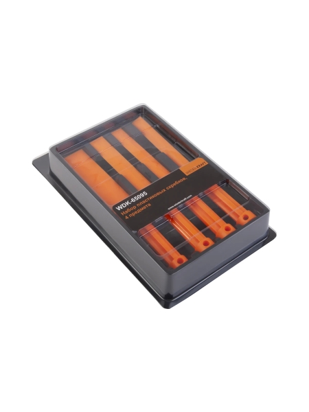 Набор пластиковых скребков WIEDERKRAFT WDK-65095
