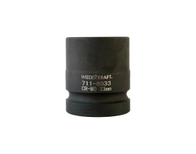 Головка торцевая ударная 6-гранная (33 мм; 1DR) WIEDERKRAFT WDK-711-8033