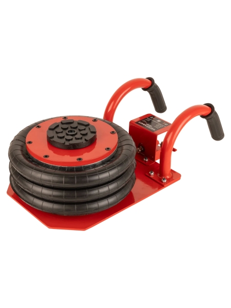 Пневматический домкрат WIEDERKRAFT 3т 145-440mm с короткими ручками, WDK-81813A