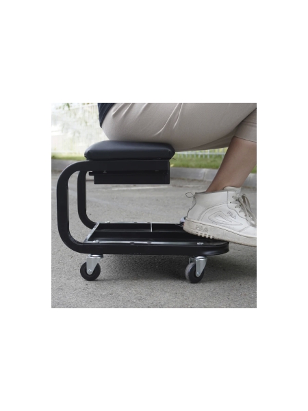 Ремонтный рабочий табурет на колесиках WIEDERKRAFT WDK-86030