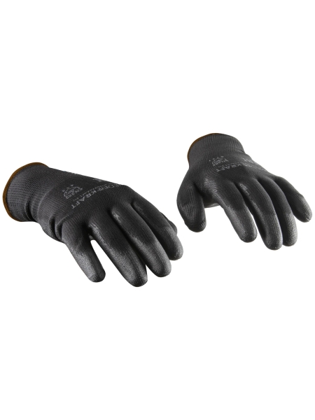 Защитные легкие бесшовные перчатки WIEDERKRAFT размер XL, пара WDK-PU01B/XL
