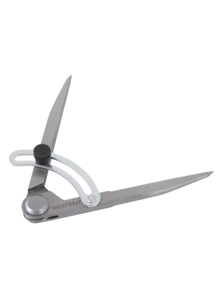 Разметочный циркуль WIEDERKRAFT 150 мм, с дугой WDK-CW150