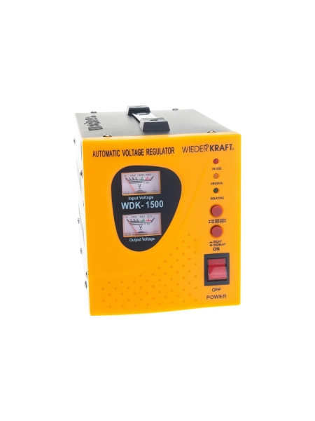 Стабилизатор напряжения (однофазный) 1500Вт WIEDERKRAFT WDK-1500