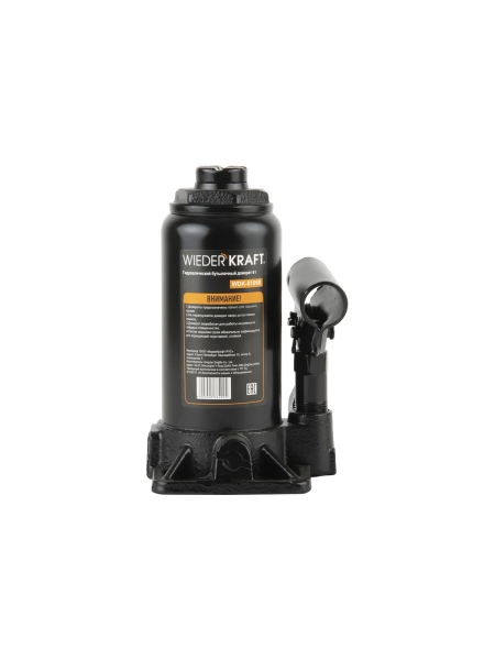 Бутылочный гидравлический домкрат 6 т, высота 183-360 WIEDERKRAFT WDK-81060