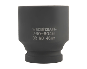Головка ударная 6-гранная (46 мм; 3/4) WIEDERKRAFT WDK-760-6046