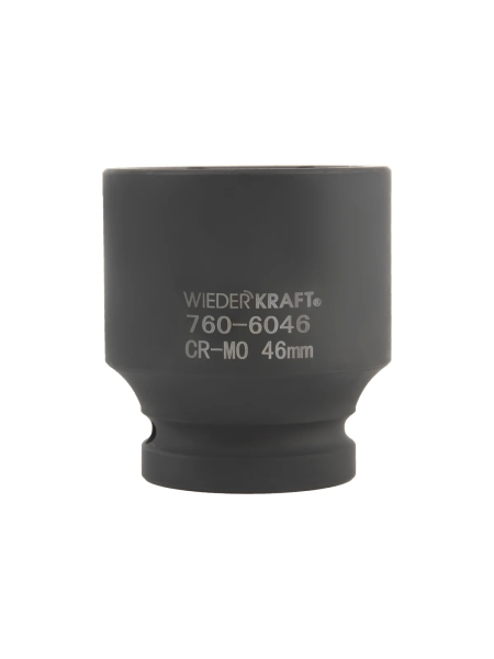 Головка ударная 6-гранная (46 мм; 3/4) WIEDERKRAFT WDK-760-6046