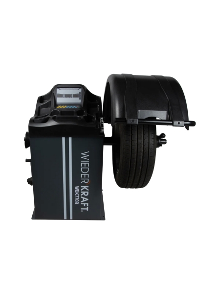 Балансировочный стенд WIEDERKRAFT с автоматическим измерением двух параметров, вал 40 мм WDK-770B