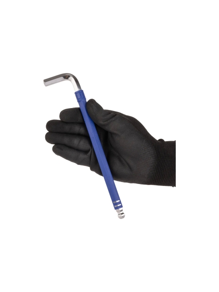 Набор шестигранных ключей WIEDERKRAFT с шаром экстра-длинные 1,5-10 мм, 9 шт, сталь S2 WDK-HL1510