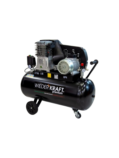 Воздушный ременной компрессор 100л 541л/мин WIEDERKRAFT WDK-91054