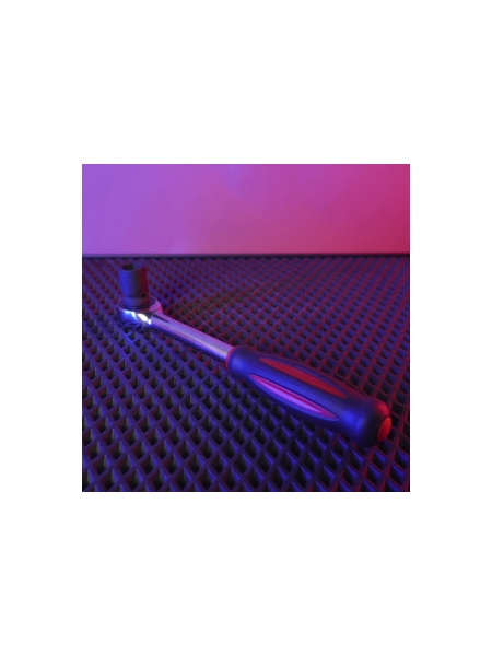 Ротационная трещотка со сквозным приводом WIEDERKRAFT 60 зубьев  - приводной квадрат 1/2" WDK-RH1260