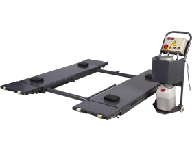 Ножничный подъемник WIEDERKRAFT 3.5 т, напольный, незаглубляемый, 110-1000 мм, 380 В WDK-505Z