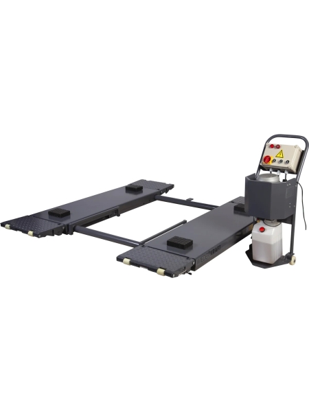 Ножничный подъемник WIEDERKRAFT 3.5 т, напольный, незаглубляемый, 110-1000 мм, 380 В WDK-505Z