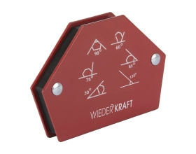 Магнит сварочный 30, 45, 60, 70, 90, 135 градусов, 25Lbs WIEDERKRAFT WDK-65025