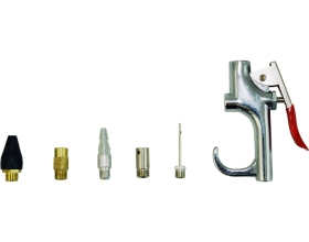 Пневматический обдувочный пистолет с набором аксессуаров WIEDERKRAFT WDK-65111