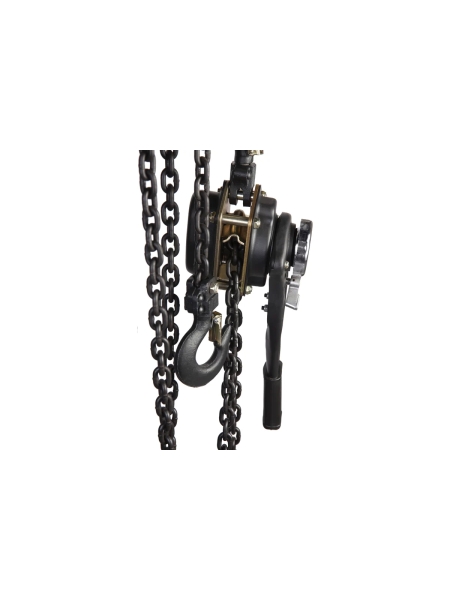 Рычажная таль WIEDERKRAFT грузоподъёмность 750кг, цепь 3 метра WDK-HSH-A075X3
