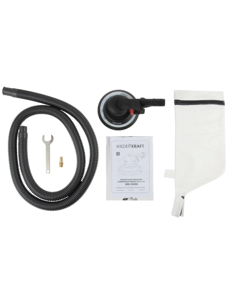 Пневматическая орбитальная шлифовальная машина WIEDERKRAFT 150 мм, 5 мм WDK-25350B