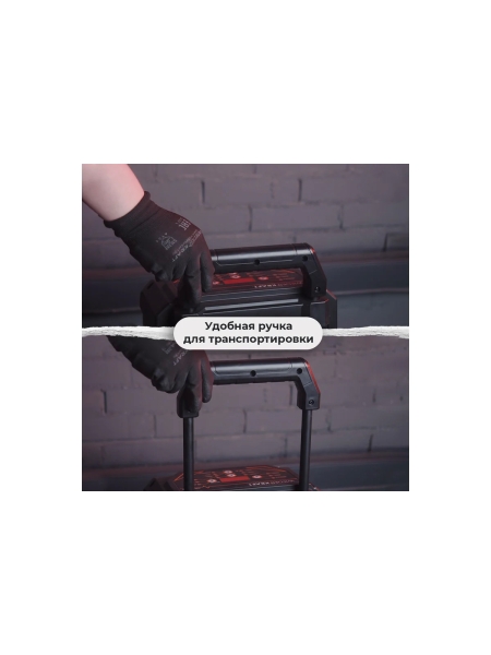 Пуско-зарядное устройство интеллектуальное WIEDERKRAFT 550А, 12/24В WDK-Start650