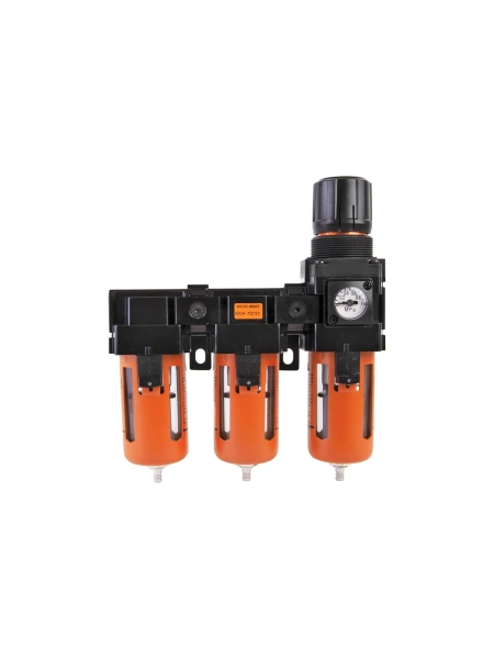 Модульная группа с тремя влаго-маслоотделителями и регулятором давления WIEDERKRAFT WDK-70733