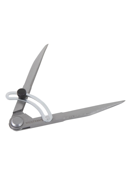 Разметочный циркуль WIEDERKRAFT 125 мм, с дугой WDK-CW125