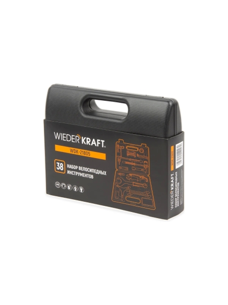 Набор велосипедных инструментов WIEDERKRAFT 38шт WDK-21805
