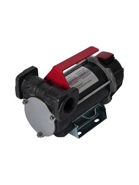 Электрический насос для раздачи топлива WIEDERKRAFT 300 вт, раздаточный шланг 2 м, резиновый шланг WDK-DYB50HT