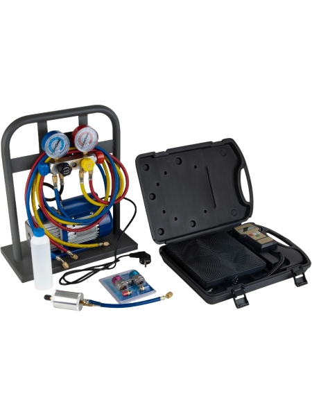 Ручная установка для заправки кондиционеров WIEDERKRAFT WDK-AC50