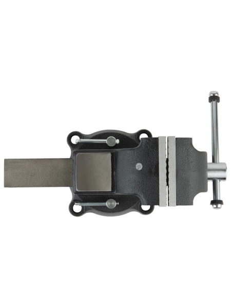 Профессиональные слесарные тиски WIEDERKRAFT поворотные, с наковальней, 100 мм WDK-BV100