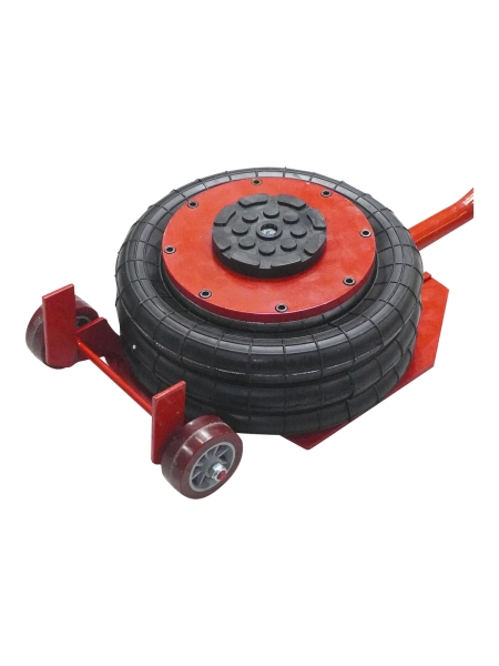 Пневматический подкатной домкрат WIEDERKRAFT г/п 3 т, 135-435 мм, с удлинённой рукоятью, WDK-81813B