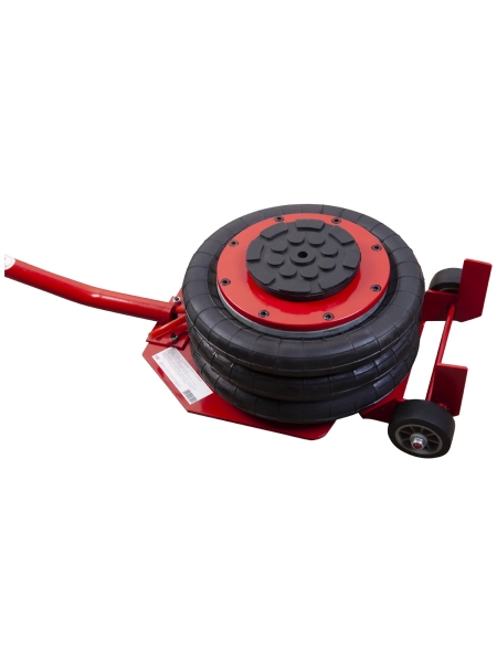 Пневматический подкатной домкрат WIEDERKRAFT г/п 3 т, 135-435 мм, с удлинённой рукоятью, WDK-81813B