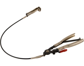 Клещи щипцы для пружинных хомутов с гибким захватом WIEDERKRAFT WDK-214340