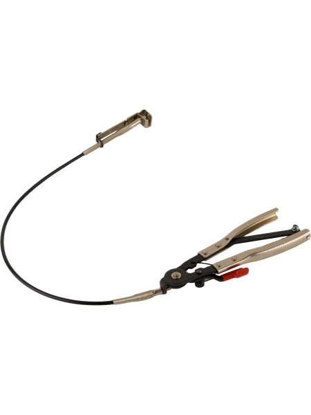 Клещи щипцы для пружинных хомутов с гибким захватом WIEDERKRAFT WDK-214340