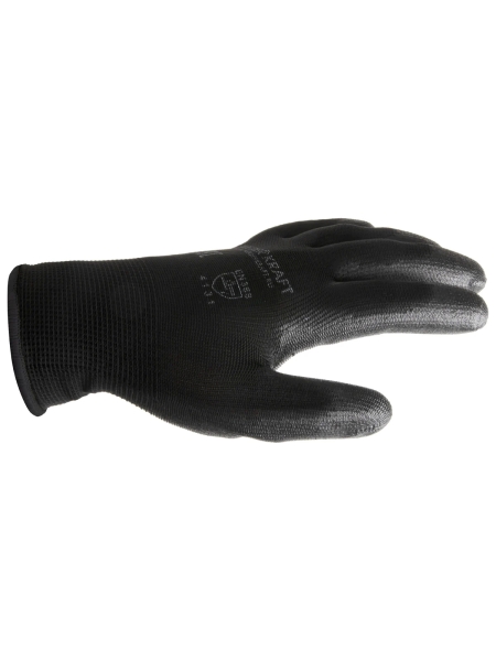 Лёгкие бесшовные защитные перчатки эргономичной формы WIEDERKRAFT WDK-PU01B/XXL