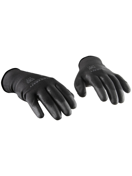 Лёгкие бесшовные защитные перчатки эргономичной формы WIEDERKRAFT WDK-PU01B/XXL